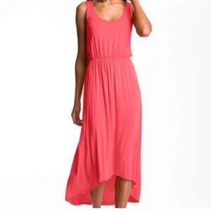Coral Felicity and Coco Jersey Hi-low Maxi Dress Size Small